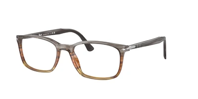 Persol Man Striped Grey, Gradient Brown