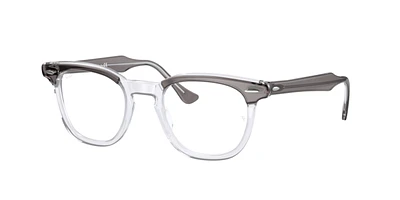 Ray-Ban Unisex Gris Sur Transparent