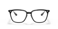 Ray-Ban Unisex Black On Transparent