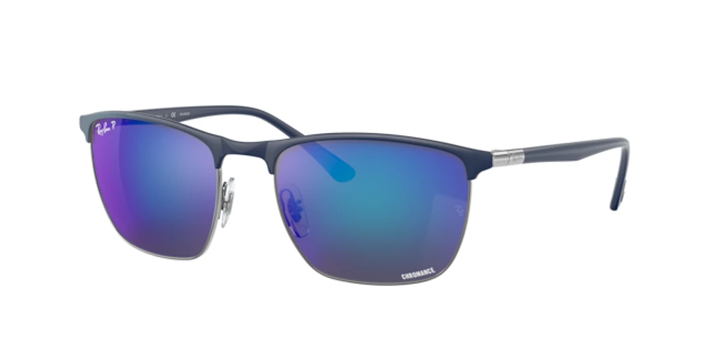 Ray-Ban Unisex Blue On Gunmetal