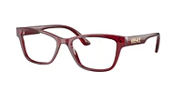 Versace Woman Transparent Red