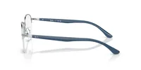 Ray-Ban Unisex Blue On Silver