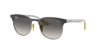 Ray-Ban Unisex Grey On Silver