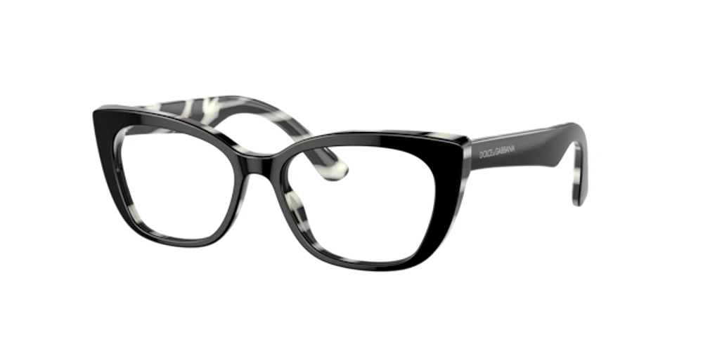 Dolce&Gabbana Woman Black On Zebra