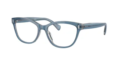 Ralph by Lauren Woman Transparent Blue On Light Grey