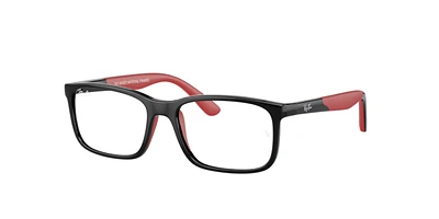 Ray-Ban Unisex Black On Red
