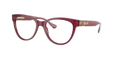 Versace Woman Transparent Red