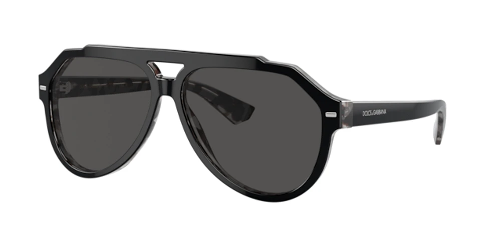 Dolce&Gabbana Man Black On Grey Havana