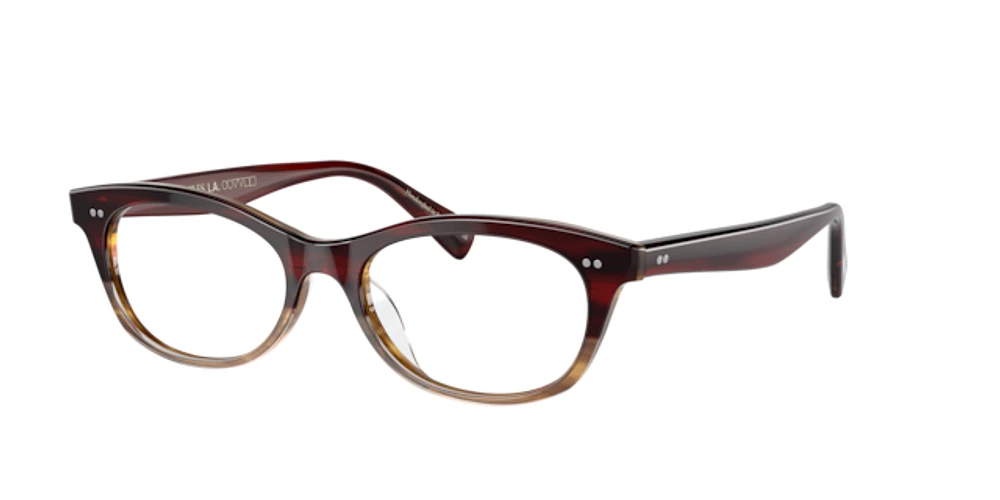 Oliver Peoples Woman Red Tortoise Gradient