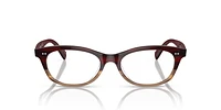 Oliver Peoples Woman Red Tortoise Gradient