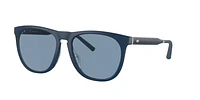 Oliver Peoples Unisex Semi-matte Blue Ash