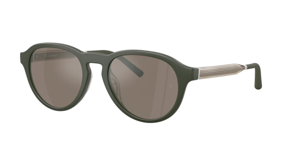 Oliver Peoples Unisex Semi-matte Green Smoke