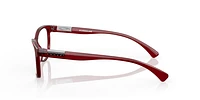 Oakley Woman Polished Translucent Brick Red