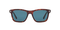 Tom Ford Man Écaille De Tortue Rouge