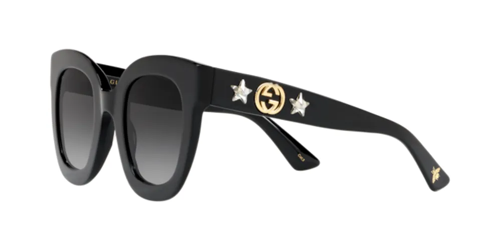 Gucci Unisex Black Shiny