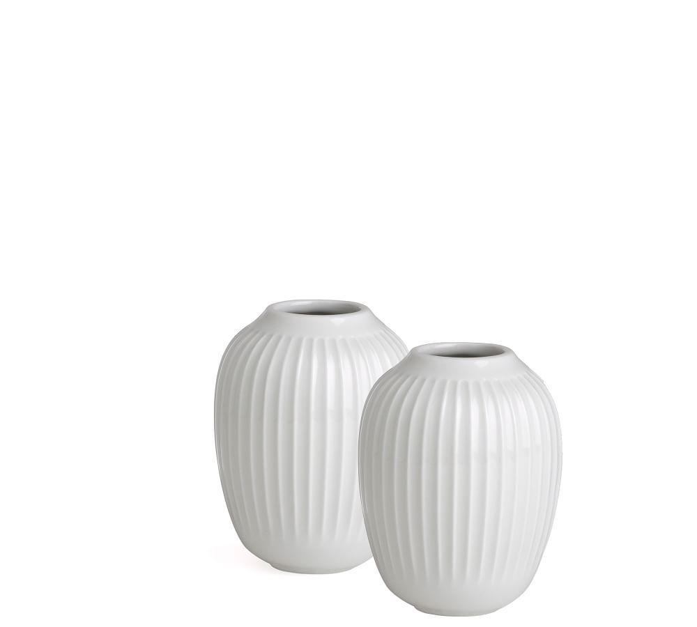Velkendt buffet tør Pottery Barn Kähler Hammershoi Vases - White Porcelain | The Summit