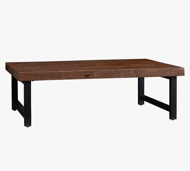 Kaplan Rectangular Reclaimed Wood Lift-Top Coffee Table