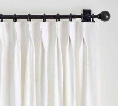 Emery Linen Pinch Pleat Curtain