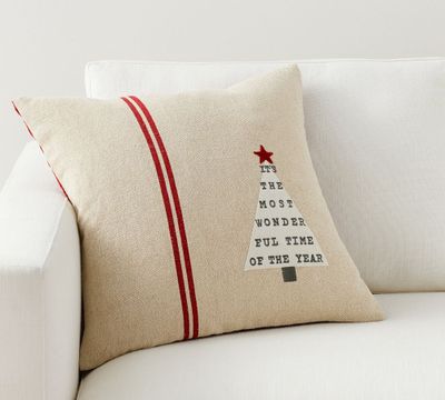 Most Wonderful Time Pillow Cover
