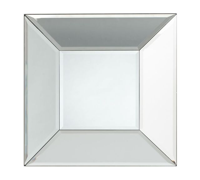 Kelby Mango Wood Square Mirror 42 x 42