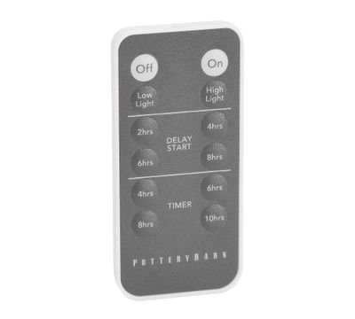 Standard Flickering Flameless Candle Remote Control