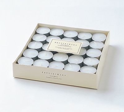 Unscented Tealight, Set of 50