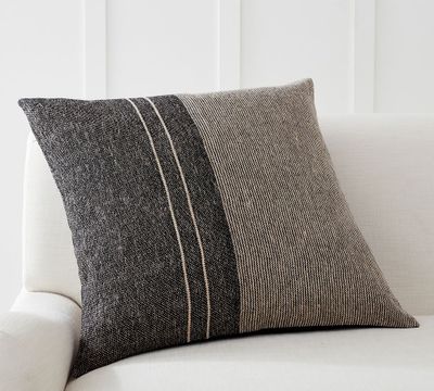 Caylee Handloomed Striped Pillow Cover