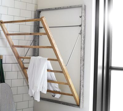 Pottery Barn Expandable Laundry Drying Rack