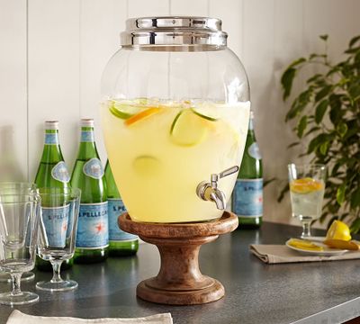 Classic Glass Drink Dispenser