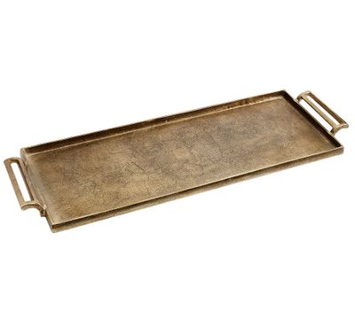 Antiqued Metal Decorative Trays