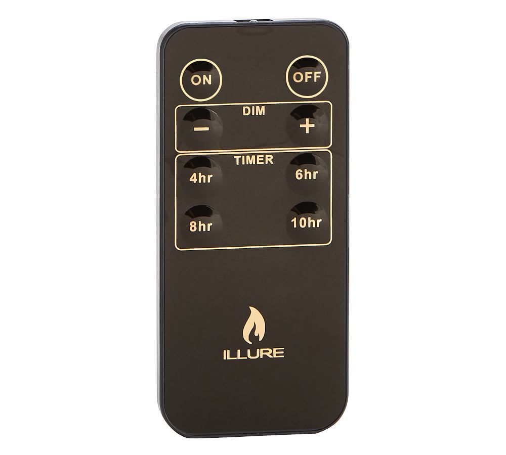 Classic Flickering Flameless Candle Remote Control