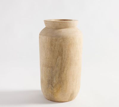 Mango Wood Vase Collection