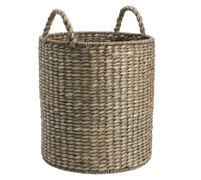 Charleston Handwoven Seagrass Tote Basket
