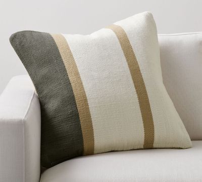 Theo Striped Pillow Cover