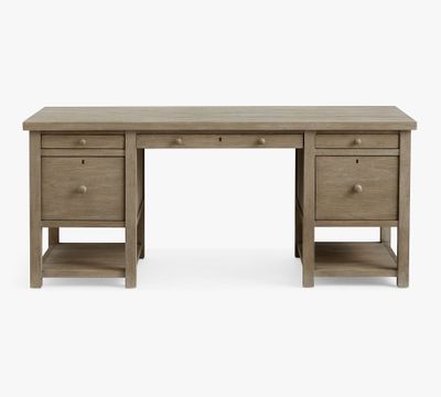 Farmhouse Desk with Drawers