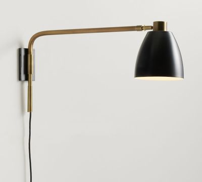 Reese Articulating Arm Plug-in Sconce