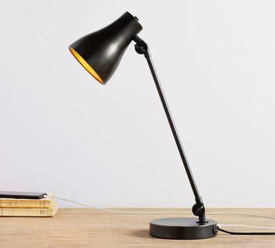 Fitz Adjustable Metal USB Task Table Lamp