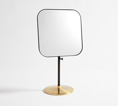 Blaire Two-Tone Tabletop Mirror