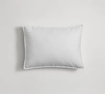 Classic 550 FP White Down Chamber Gusset Pillow