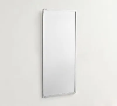 Kensington Rectangular Slim Mirror with French Cleat Mount