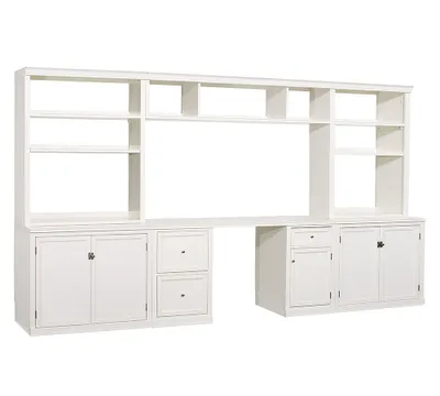 Logan Desk with Bookcase Suite Bridge