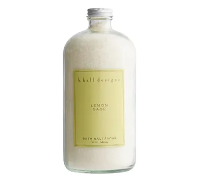 K. Hall Lemon Sage Bath Salt