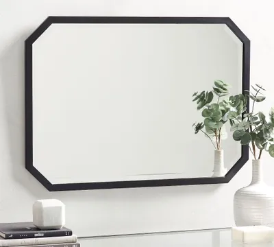 Boundary Bronze Frame Octagon Wall Mirror