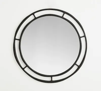 Bodhi Round Metal Wall Mirror