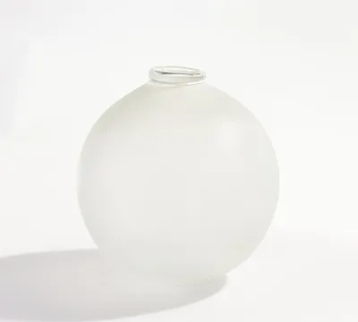 Handcrafted Frosted Glass Vases