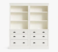 Aubrey Shelf with File Cabinets (72")