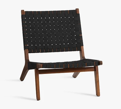 Abbott Acacia Woven Outdoor Lounge Chair