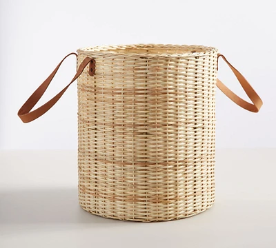 Austin Woven Tote Basket - Natural