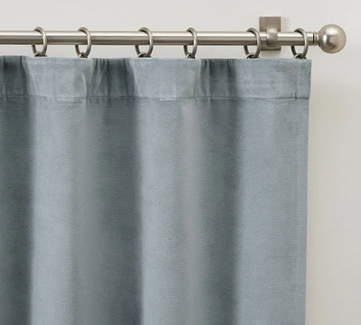 Open Box: Velvet Twill Blackout Curtain