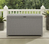 Jammie Outdoor Wicker Pool Storage Bin